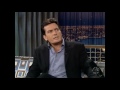 Charlie Sheen on "Late Night with Conan O'Brien" - 2/18/05