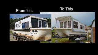 Rebuilding a Yukon Delta Houseboat