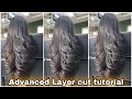 How to advanced layer hair cuttutorialstep by stepstep with layer hair cuteasy way2021in hindi