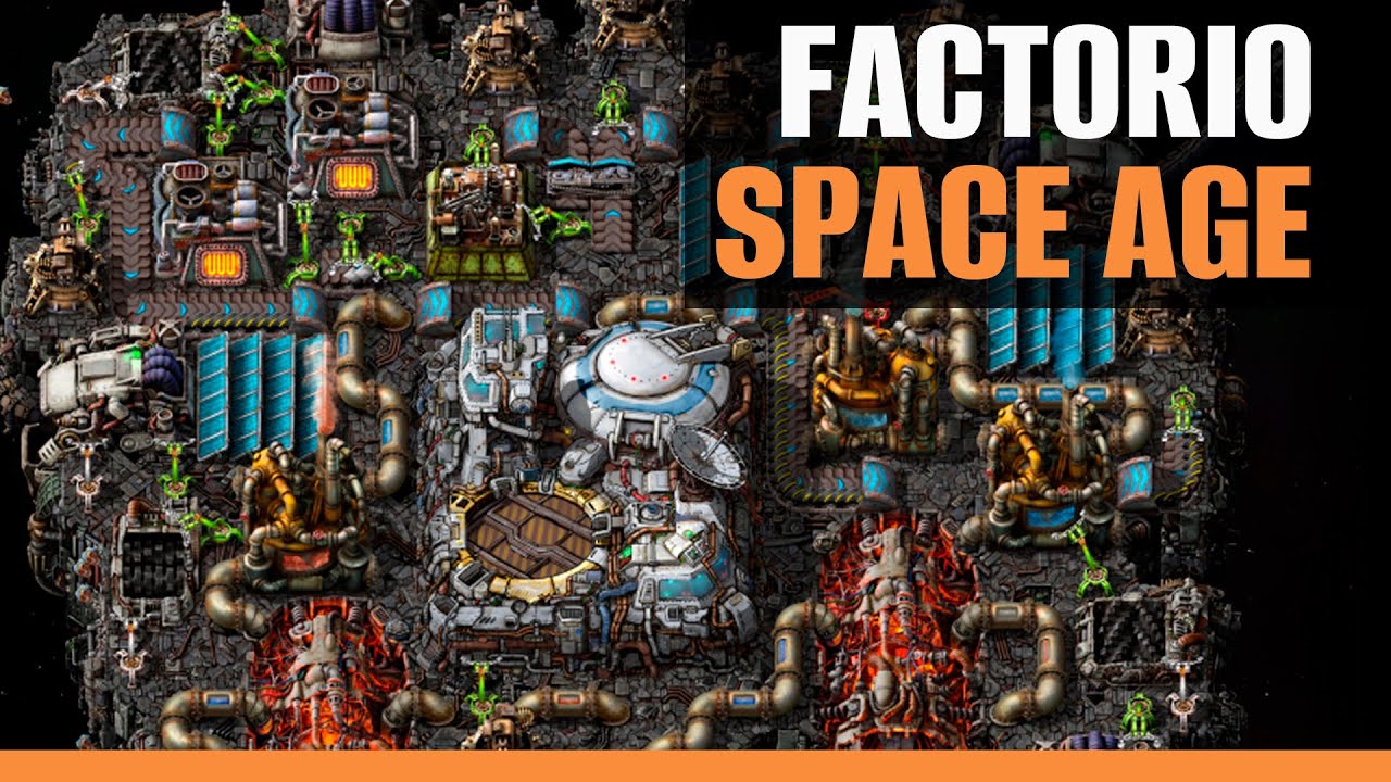 Factorio - Зачистка жучар. DLC Space Age. Ep 9 - YouTube