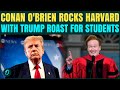 Conan O’Brien MOCKS Trump’s Harvard Lawsuit, Comedian’s BRUTAL Commencement Joke Cheers Graduates