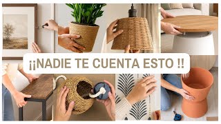 💡23 TRUCOS que desearias haber CONOCIDO ANTES!! | SALA PEQUEÑA |con poco dinero y rápidos.