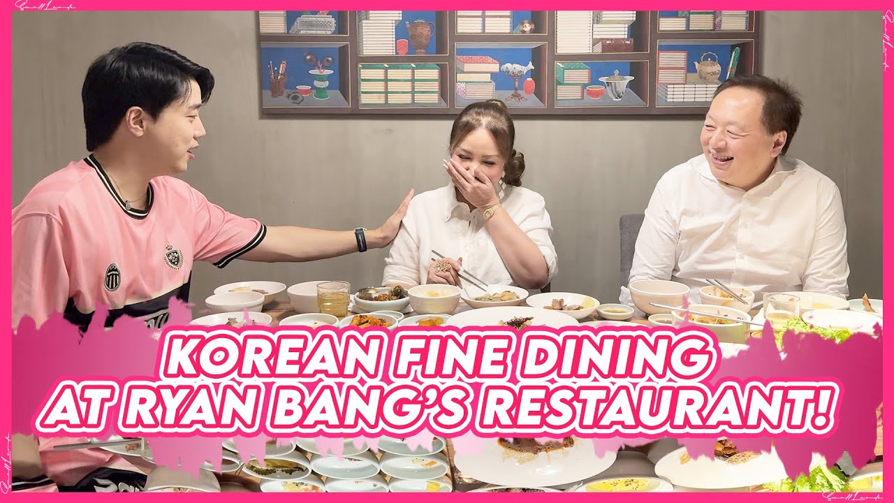MUKBANG WITH RYAN BANG AT HIS KOREAN FINE DINING RESTAURANT  Small Laude