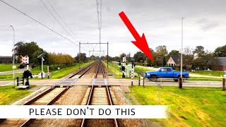 🇳🇱 [HDR] Scary moment at the Rhine Railway Line: Arnhem - Amsterdam VIRM 1/11/2023