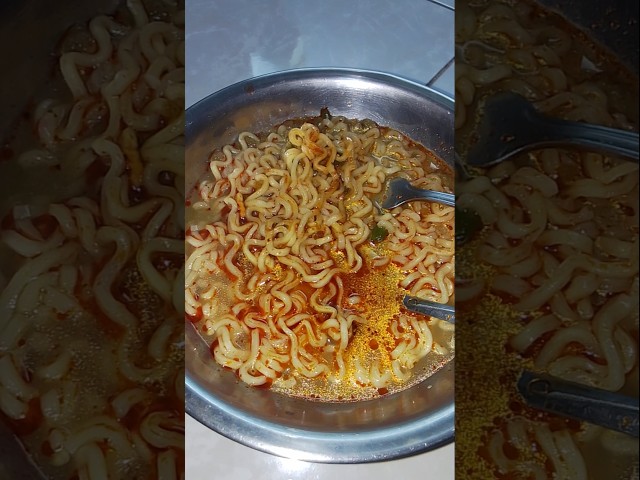 Nggak Kuat Tapi Lanjut 😭🔥 #food #miepedas #asmrfood