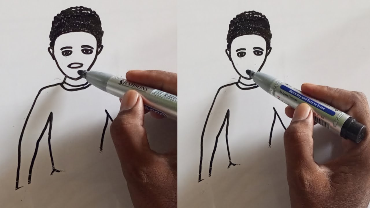 How To Draw A Human Body Easy || Variety If Life - YouTube