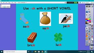 Phonics Lesson - k, ke, ck