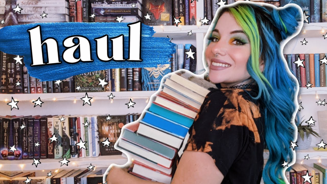 physical, audio, & library book haul 📚 july 2020 [CC]