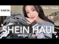 【SHEIN購入品】本気出しすぎ！神レベルで可愛い春先取りアイテムで韓国トレンドコーデ✨