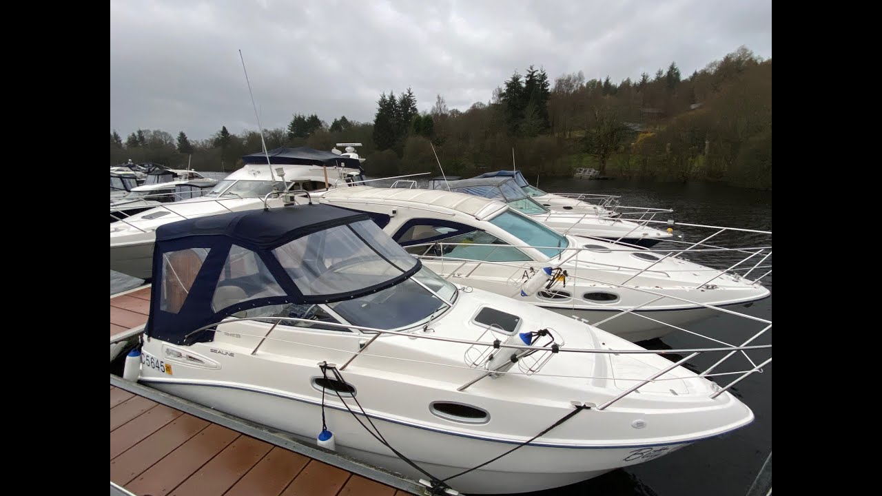 Sealine S23 2004 года выпуска, 39 995 фунтов стерлингов. Комфортабельный круизер, готовый к беско...