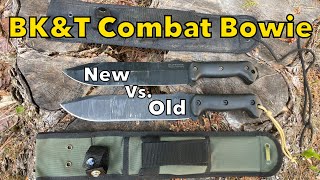 Becker Knife &amp; Tool BK9, Old (Camillus) vs. New (Ka-Bar)