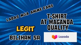 Anime t shirt | one piece unboxing | Lazada Haul