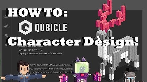 How To: Character Design with Voxel Art!