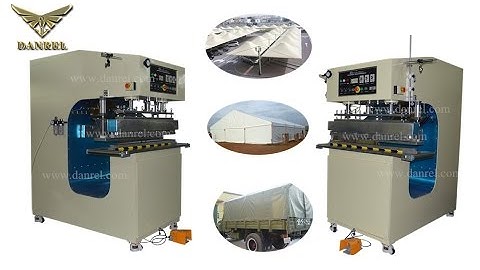5-15KW Deep Throat High Frequency PVC Tarpaulin Canvas Welding Machine For Tents Tarps
