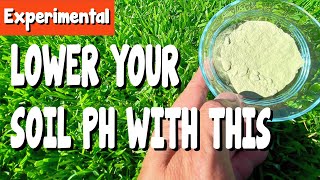 Lower Soil PH with Powdered Sulfur