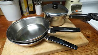 Comparing Ekcoware and Flint Copper Bottom Skillets with a Side of Revere Ware
