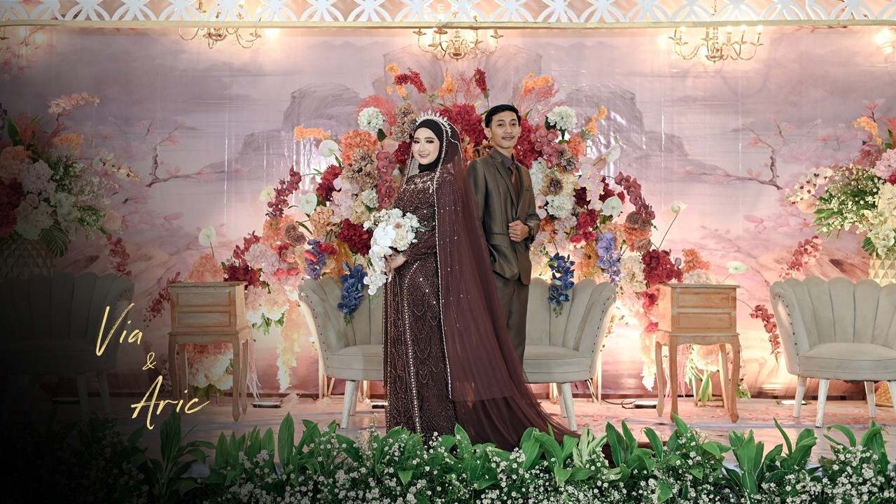 CINEMATIC WEDDING From Via & Aric #weddingcinematic #weddingfilm #videopernikahan