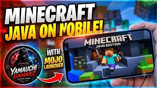Playing Minecraft Java Edition on Mobile . Silent Tutorial! (Ft.  Mojo Launcher)