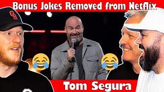Tom Segura's Famous Neighbor | Bonus Jokes Removed from Netflix REACTION | OFFICE BLOKES REACT!!
