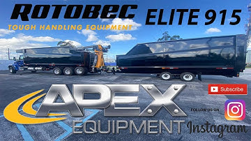 The BEST NEW Log Loader GRAPPLE on the market! | Rotobec Elite 915 on a 2021 Peterbilt 567 #ELITE915