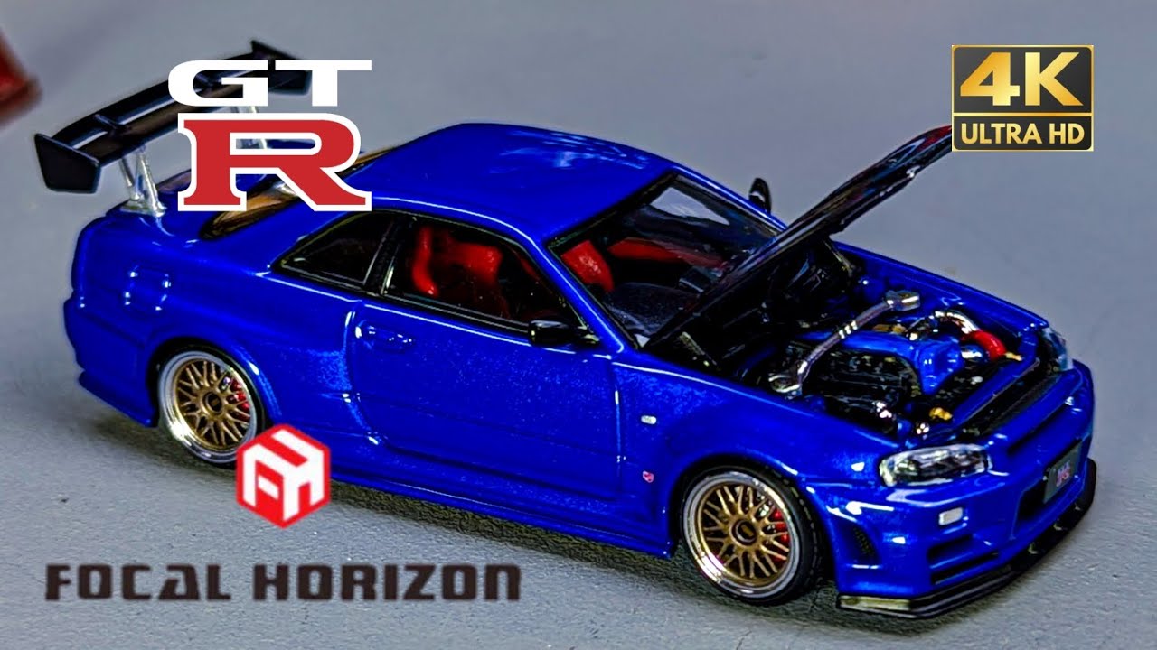 Unboxing Focal Horizon Nissan GT-R R34 