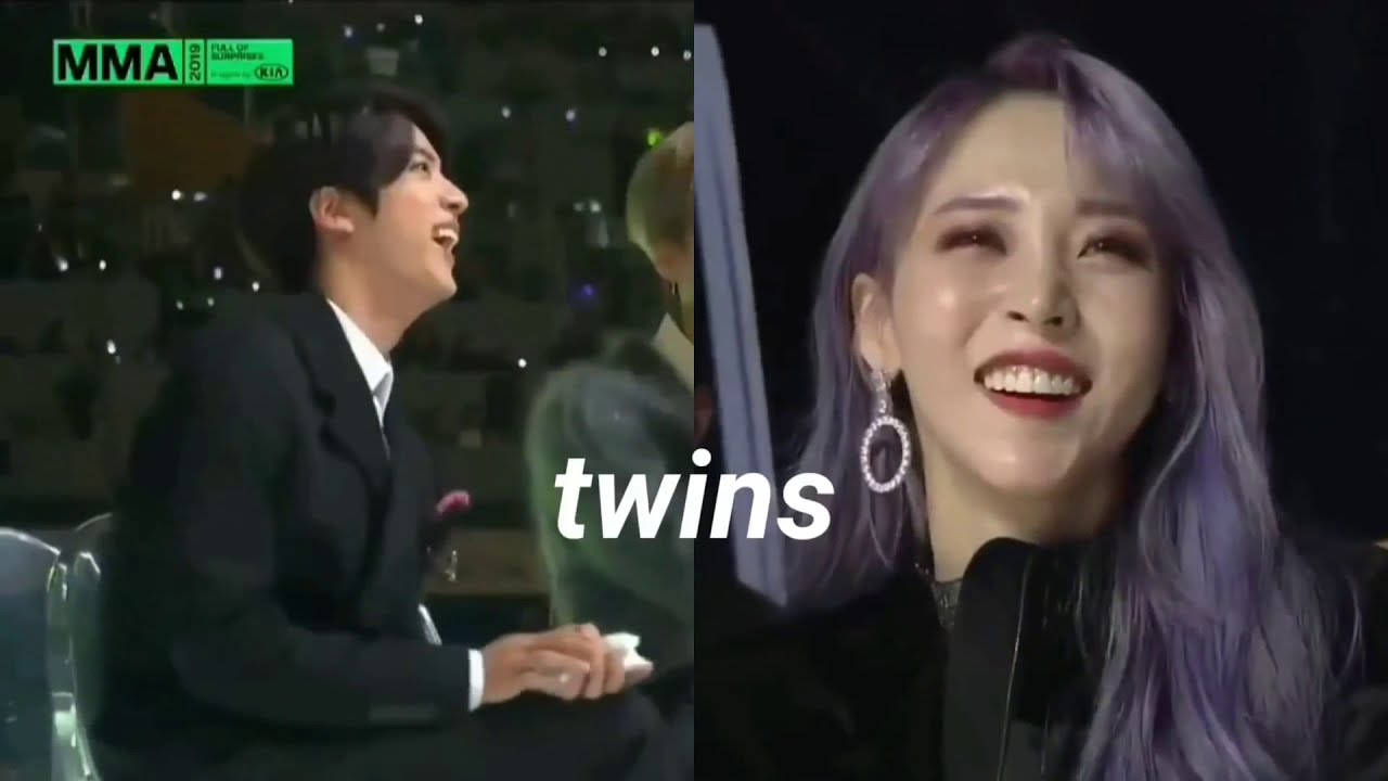 moonbyul and jin's friendship