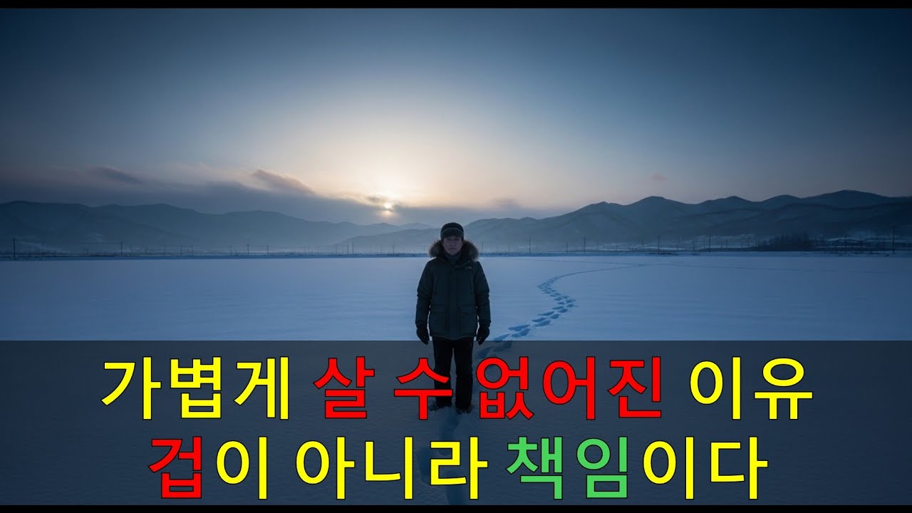 가볍게 살 수 없어진 이유ㅣ겁이 아니라 책임이다ㅣ인문학ㅣ인생후반ㅣ오디오북ㅣ라디오사연ㅣ지혜ㅣ#사연