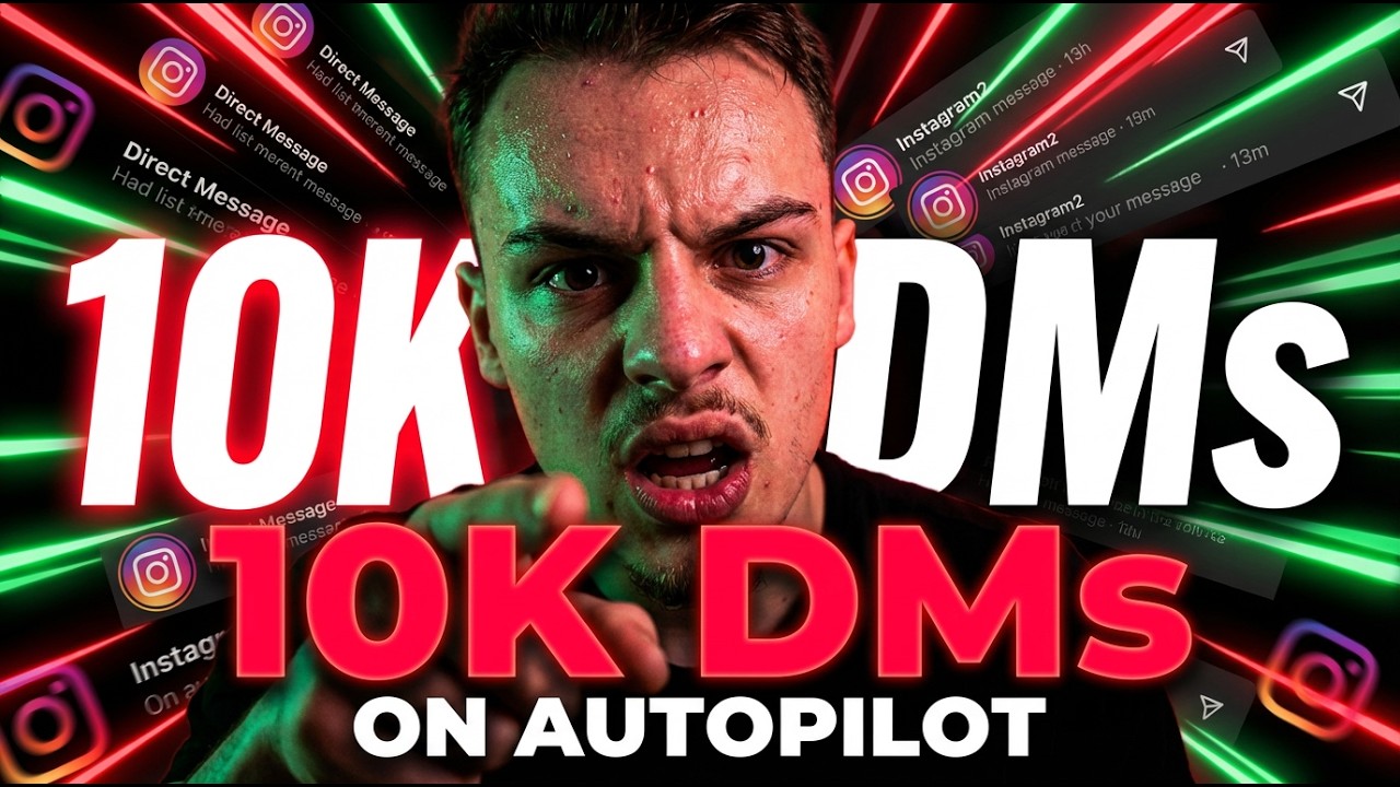 How I Send 10 000 Cold DMs/day from Instagram On Autopilot - YouTube