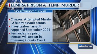 Elmira inmate charged with attempted murder after assault at correctional facility