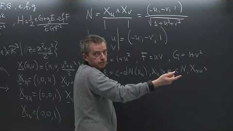 Differential Geometry - Claudio Arezzo - Lecture 09