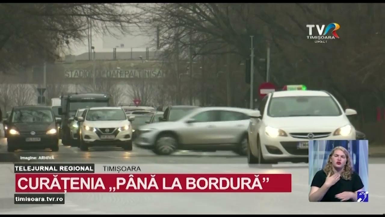 Curățenia “până la bordură” nu se poate face fără parcare alternativă #StiriRegionale