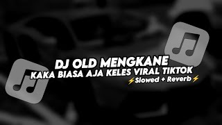 DJ KAKA BIASA AJA KELES VIRAL TIKTOK OLD MENGKANE (Slowed Reverb)