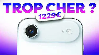 Voici les NOUVEAUX iPhone Air et 17 Pro ! TOUT SAVOIR