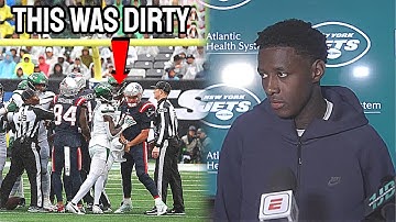 New Video Emerges Of Mac Jones’ Dirty Hit On Sauce Gardner