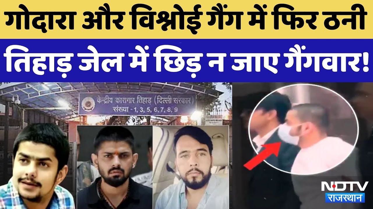 Lawrence Bishnoi Vs Rohit Godara  Tihar Jail पहुंचा Anmol, कहीं India में भी छिड़ न जाए Gangwar!