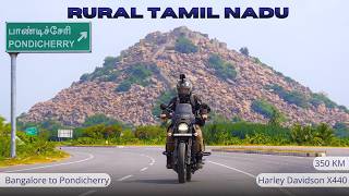 Chasing Bay of Bengal | Bangalore to Pondicherry | 400 KM non-stop ride on Harley Davidson X440