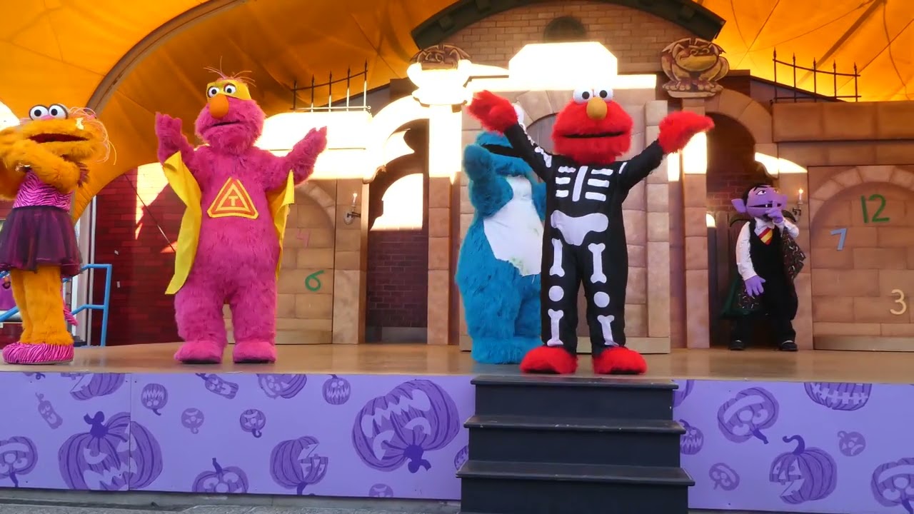 Vintage Who Said Boo?!The Counts Halloween Spooktacular 4K@Sesame Place /Sesame Street Langhorne,PA