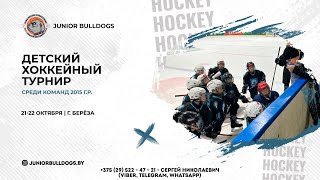 Соболь - Неман 2. Хоккей, турнир Junior Bulldogs среди команд 2015 г. | Береза |