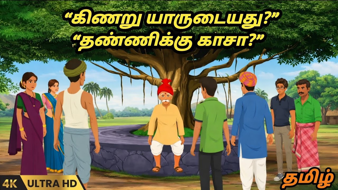 “கிணறும் தண்ணீரும் – பேராசைக்கு கிடைத்த புத்திசாலி பாடம்” | 4K ULTRA HD | தமிழ் | @JUNITOONTV-l7l  |