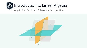 Introduction to Linear Algebra Applications: Polynomial Interpolation