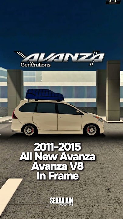 Generasi Toyota Avanza #cdid #avanza #xenia #shorts