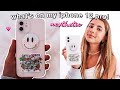 WHAT’S ON MY IPHONE 12 WHITE 2021 *aesthetic IOS 14 + cute*