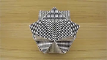 Right Angle Pyramid Icosahedron Stellation (Zen Magnets)