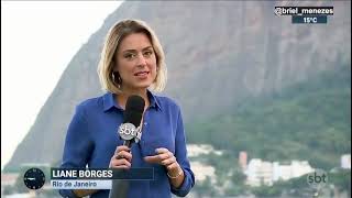 Performance Anitta E Burna Boy Na Final Da Champions League Foi Matéria Do Jornal Sbt Brasil.