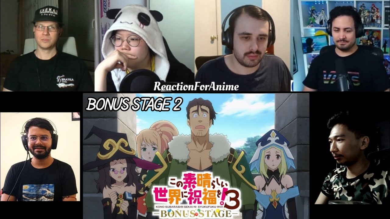 Konosuba Season 3 OVA 2 Reaction Mashup