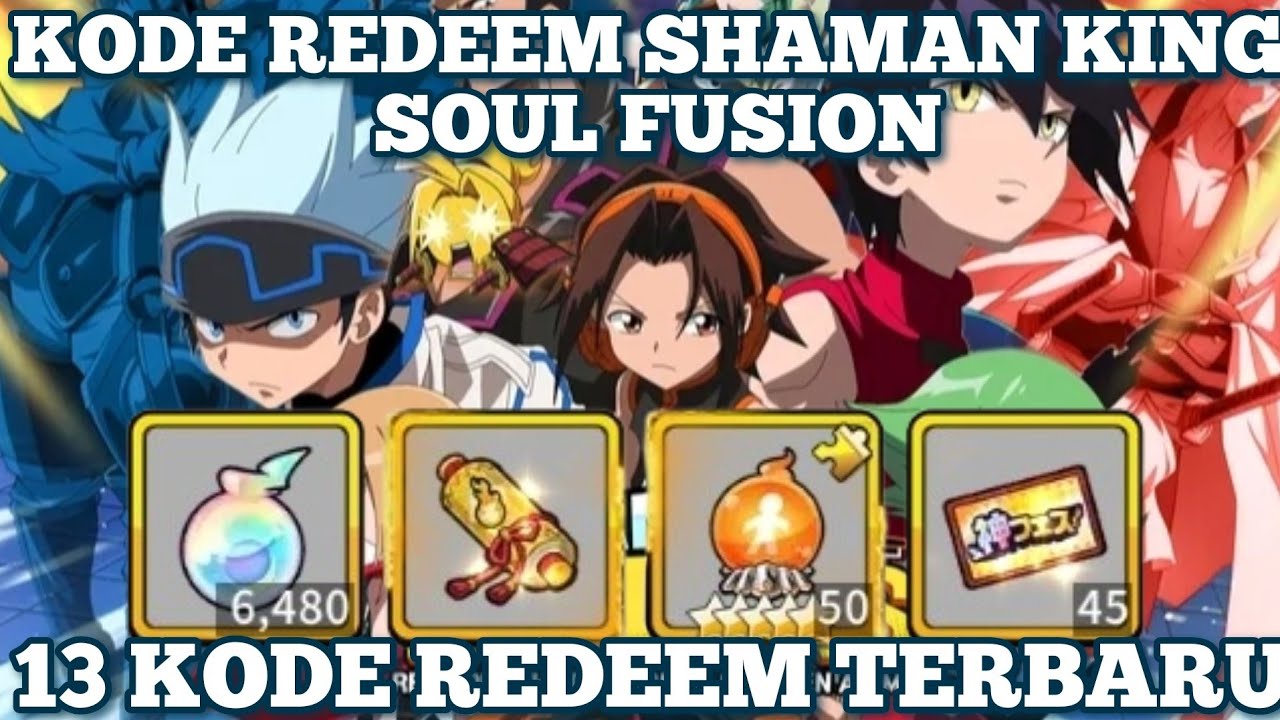 Shaman Code Kode Redeem Shaman King Soul Fusion Maret 2025 ! Gift Code Shaman King ...