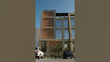 Commercial building exterior design