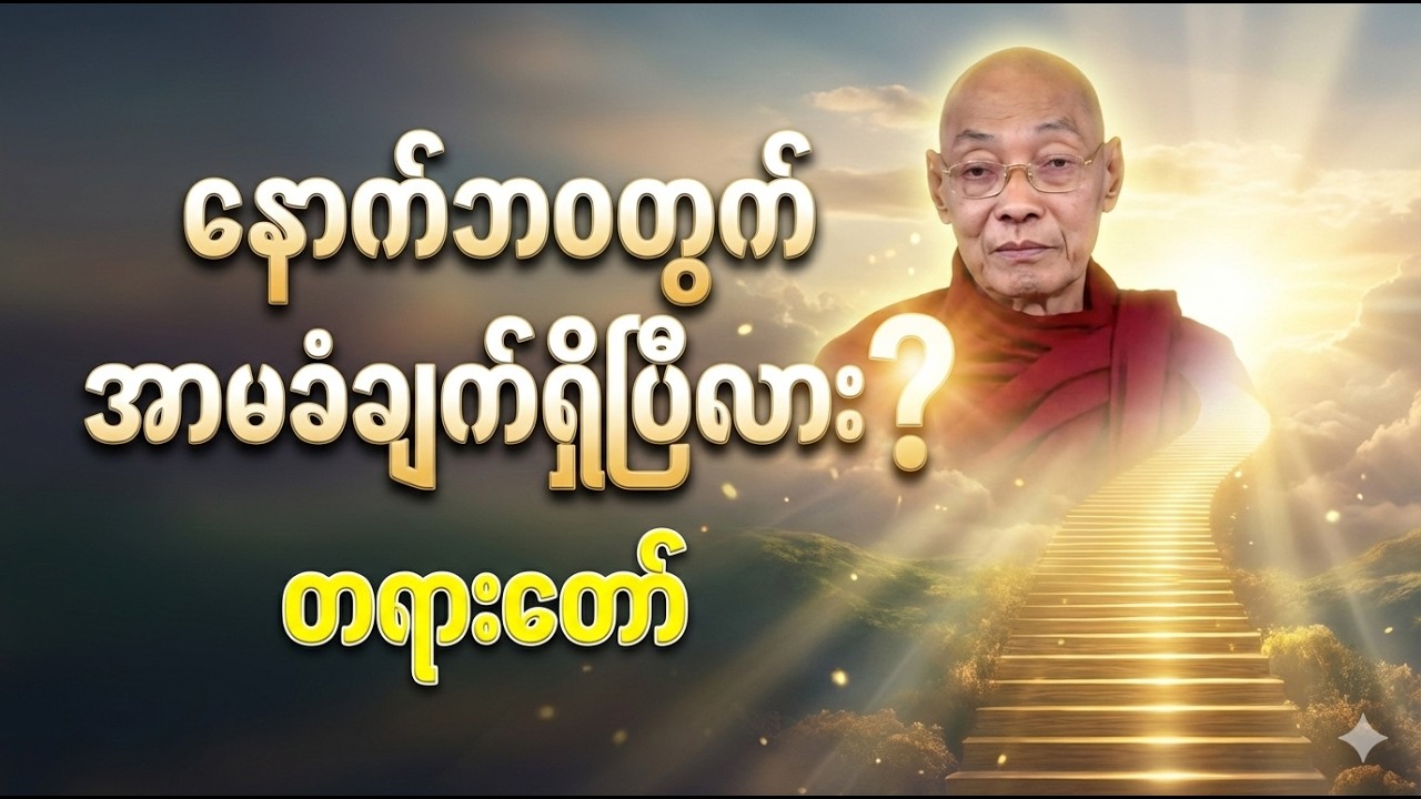 နောက်ဘဝတွက် အာမခံချက်ရှိပြီလား ပါချုပ်ဆရာတော်ဘုရားကြီး တရားများ#ပါချုပ် #တရားတော်များ #တရား #buddha