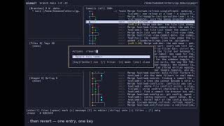 Git revert a commit — undo one from five commits ago (gg)