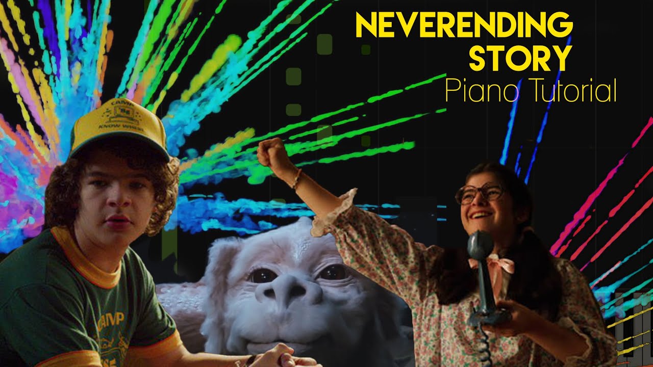 Stranger Things 3 - Neverending Story Piano Tutorial - YouTube